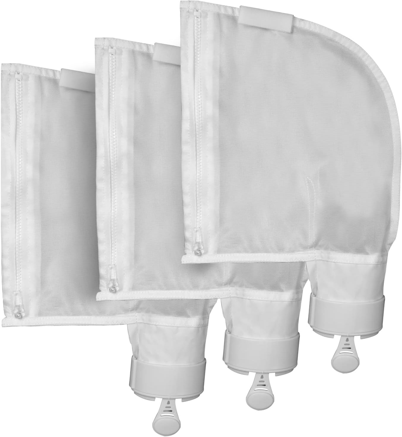 3 Pack Pool Cleaner Filter Bags For Polaris 280 480 Zipper Mesh Replacement Bag