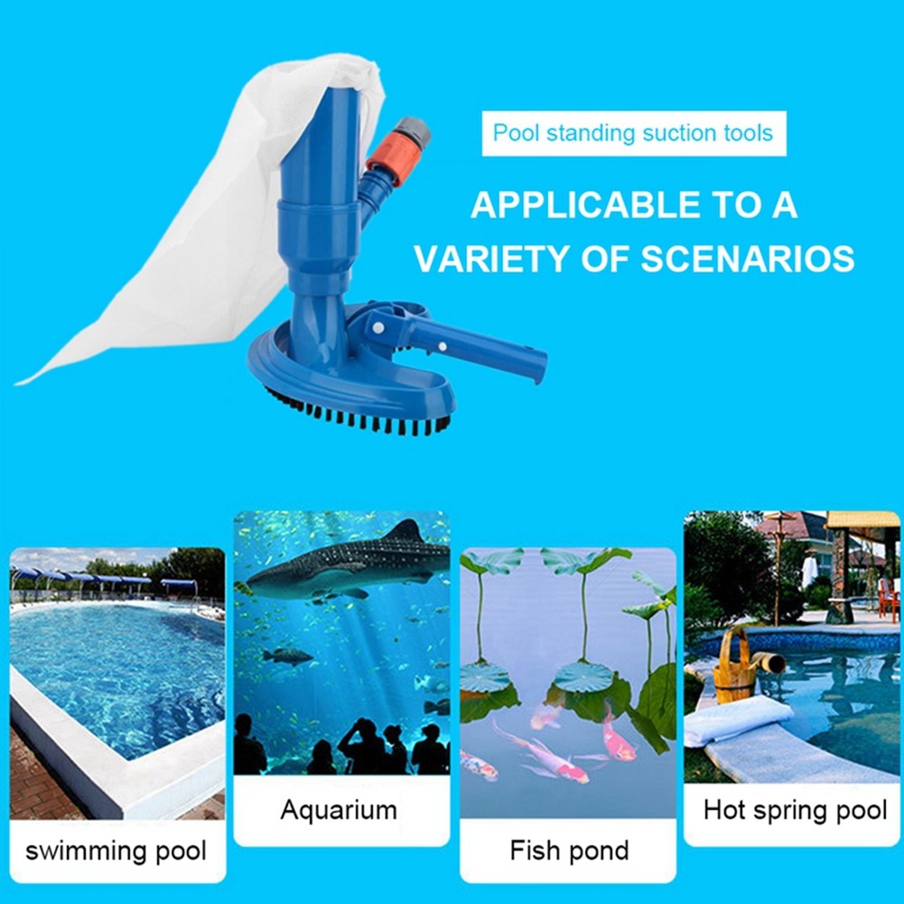 10Pcs Pool Cleaner Suction Bag Fine Mesh Pool Vacuum Plastic Bag for6221