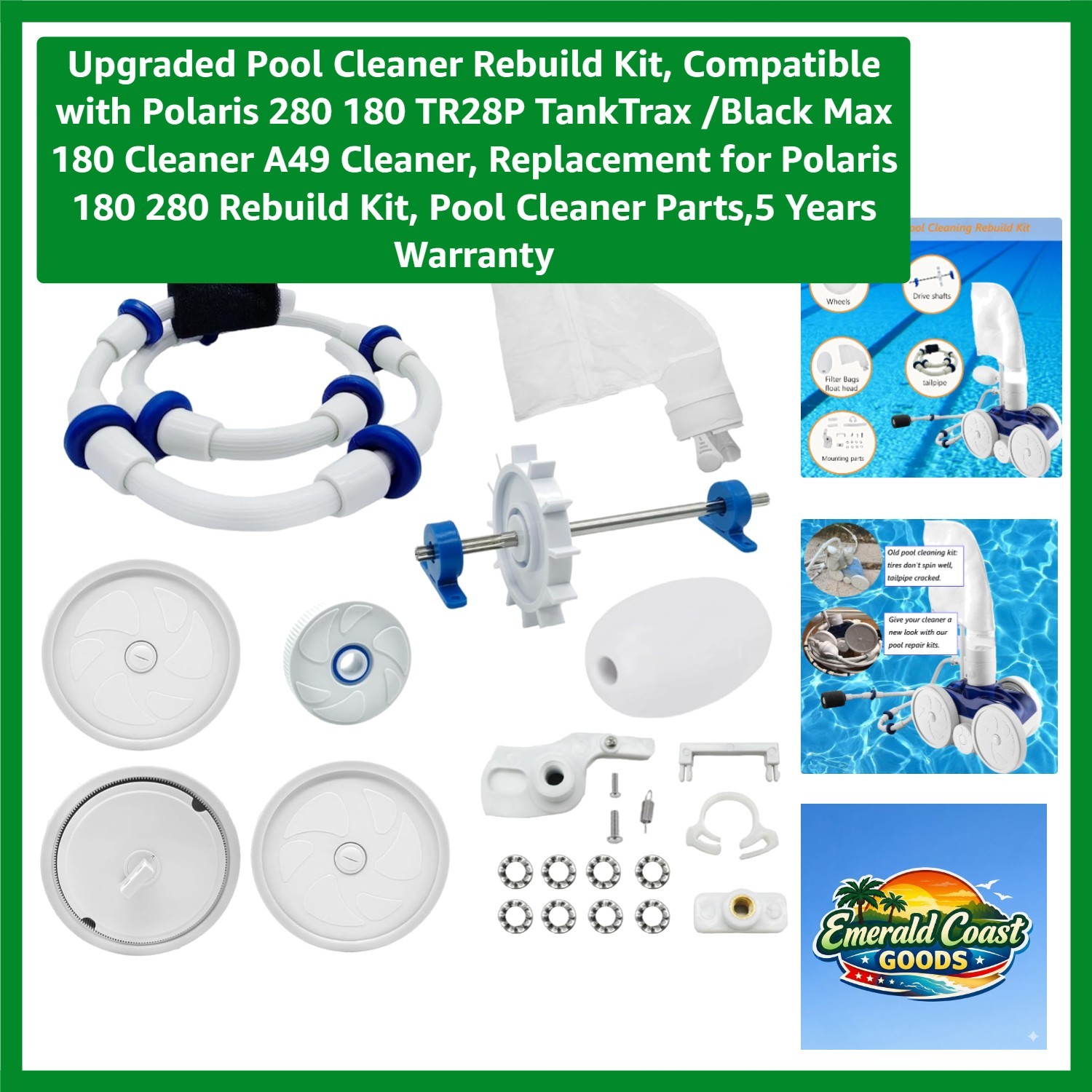 Comprehensive Replacement Kit for Polaris 280 & BlackMax – Shop with Confidence!