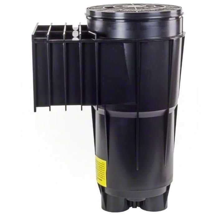 Pentair 506365 ABS 2-Inch Slip Port Bermuda Gunite Pool and Spa Skimmer, Black