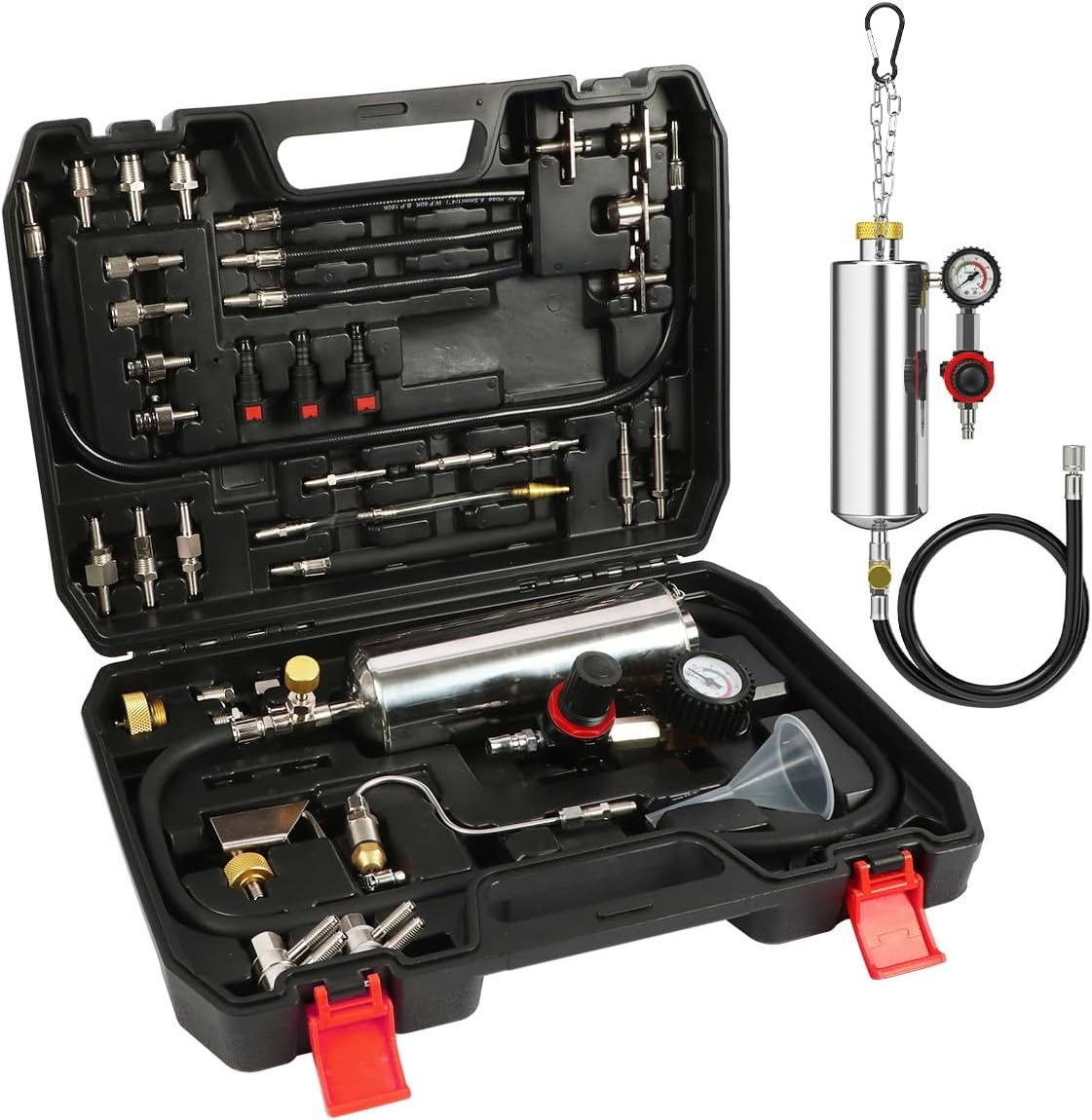 Fuel Injector Cleaner Kit, Automotive Fuel System Cleaning Kit, 1000ML Non