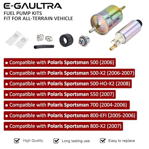 2520311 Fuel Pump Replacement Kits for ATV Models, Compatible with Polaris