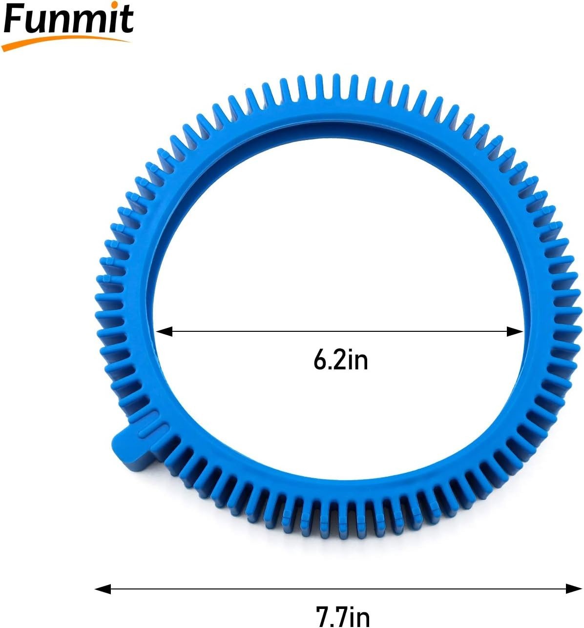 Durable 4 Pack Blue Front Tires for Hayward Pool Cleaners – Easy Install