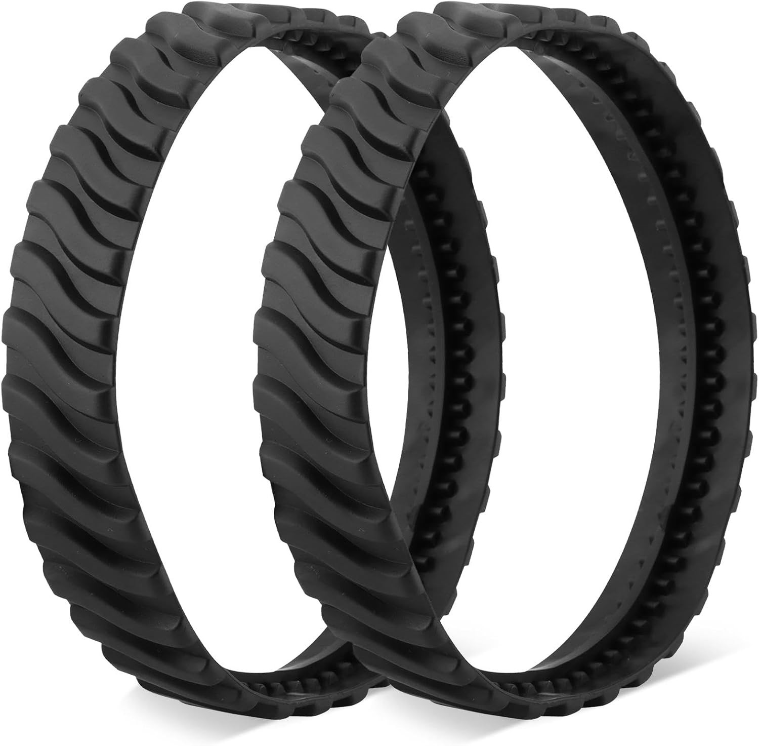 2 Pool Cleaner Tire Track For Zodiac MX8 MX6 Heavy Duty Rubber Exact Wheel Belts