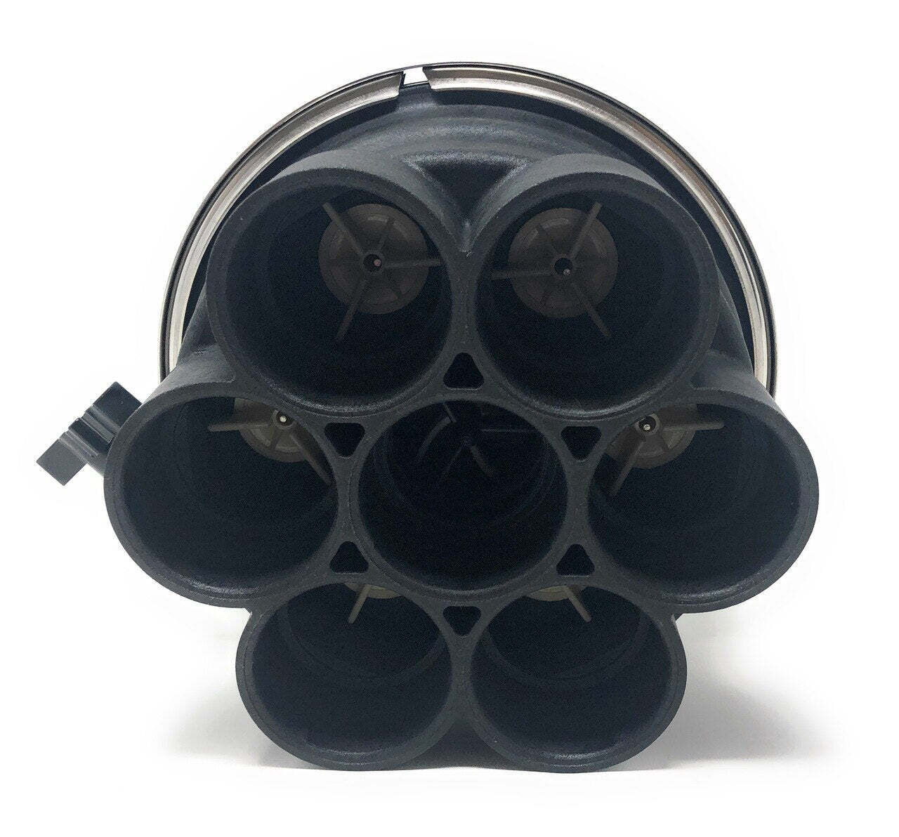 Paramount Complete 6-Port 2&Prime; Water Valve (Black)