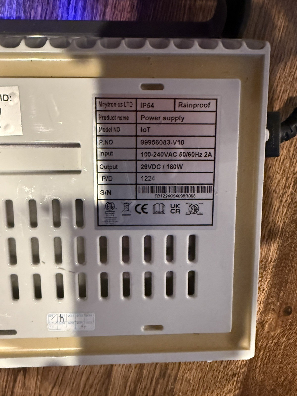 Dolphin Maytronics OEM Power Supply 99956083‑V6 (WiFi does not always work)