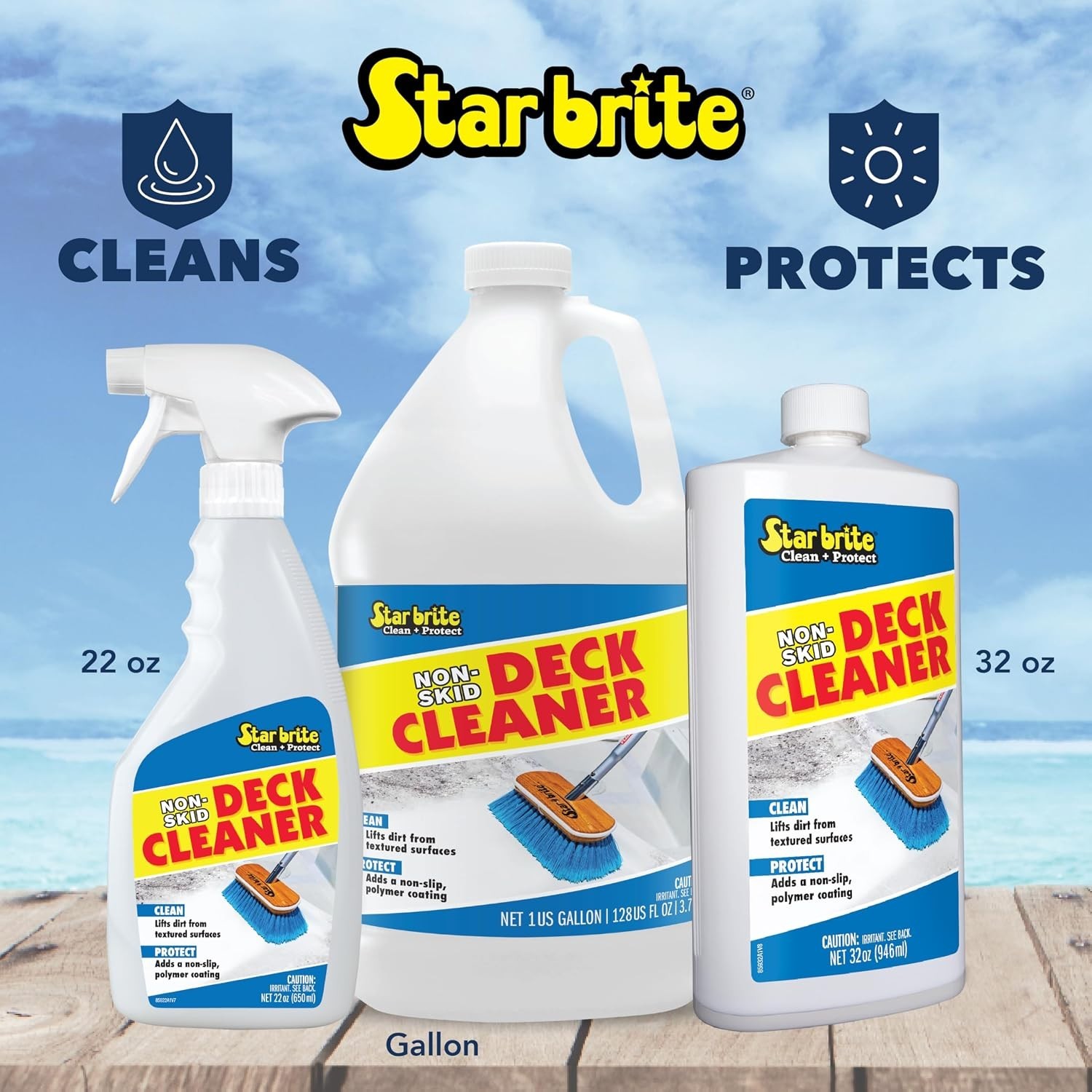 Ultimate Cleaner and Protectant 1 Gallon for Boat Decks and Composite Surfaces