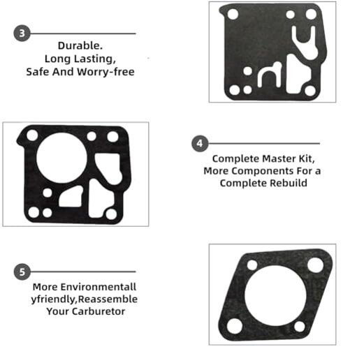 RK-35HS Carburetor Kit Replacement for Wacker Neuson BTS 1030 BTS 1035