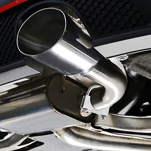 5 inch Heavy Duty U-Bolt Exhaust Clamp for OD Exhaust Tail Pipe Diameter, 5&Prime;