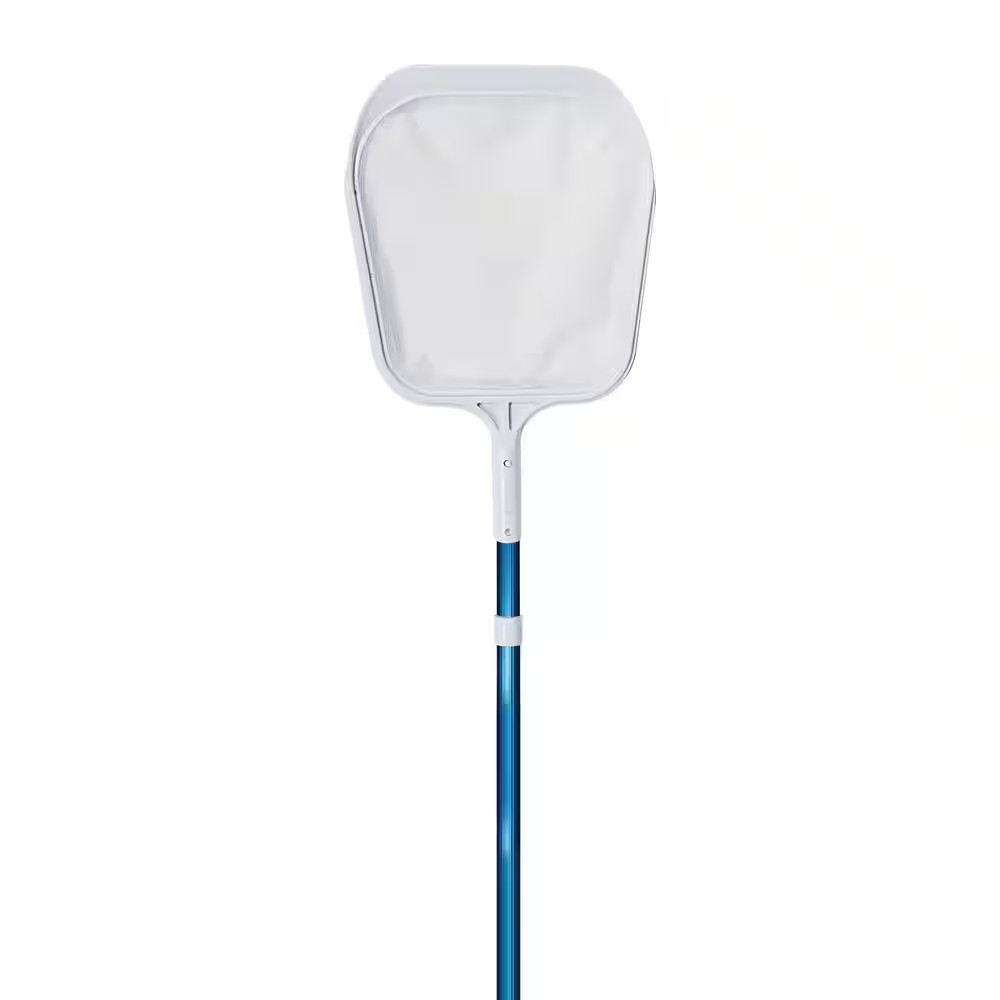Swimming Pool and Spa Skimmer with 4Ft. to 8Ft. Telescoping Pole