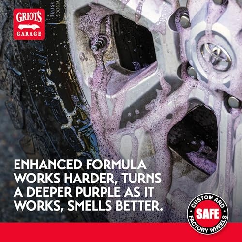Heavy-Duty Wheel Cleaner for All Wheel Finishes – Breaks 35 Fl Oz – Pack of 1