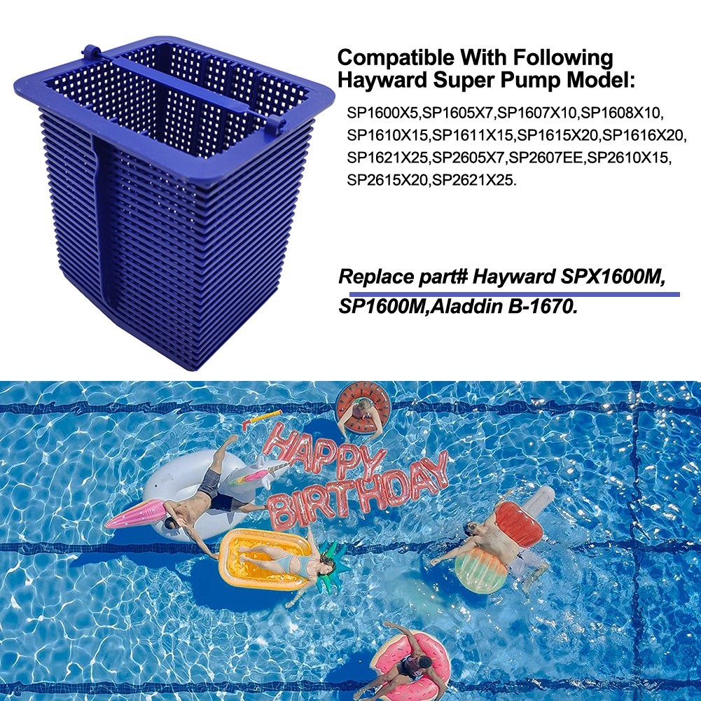Pool Skimmer Basket SP1608X10 SP1610X15 SP2615X20XE SP26SP Super Pumps