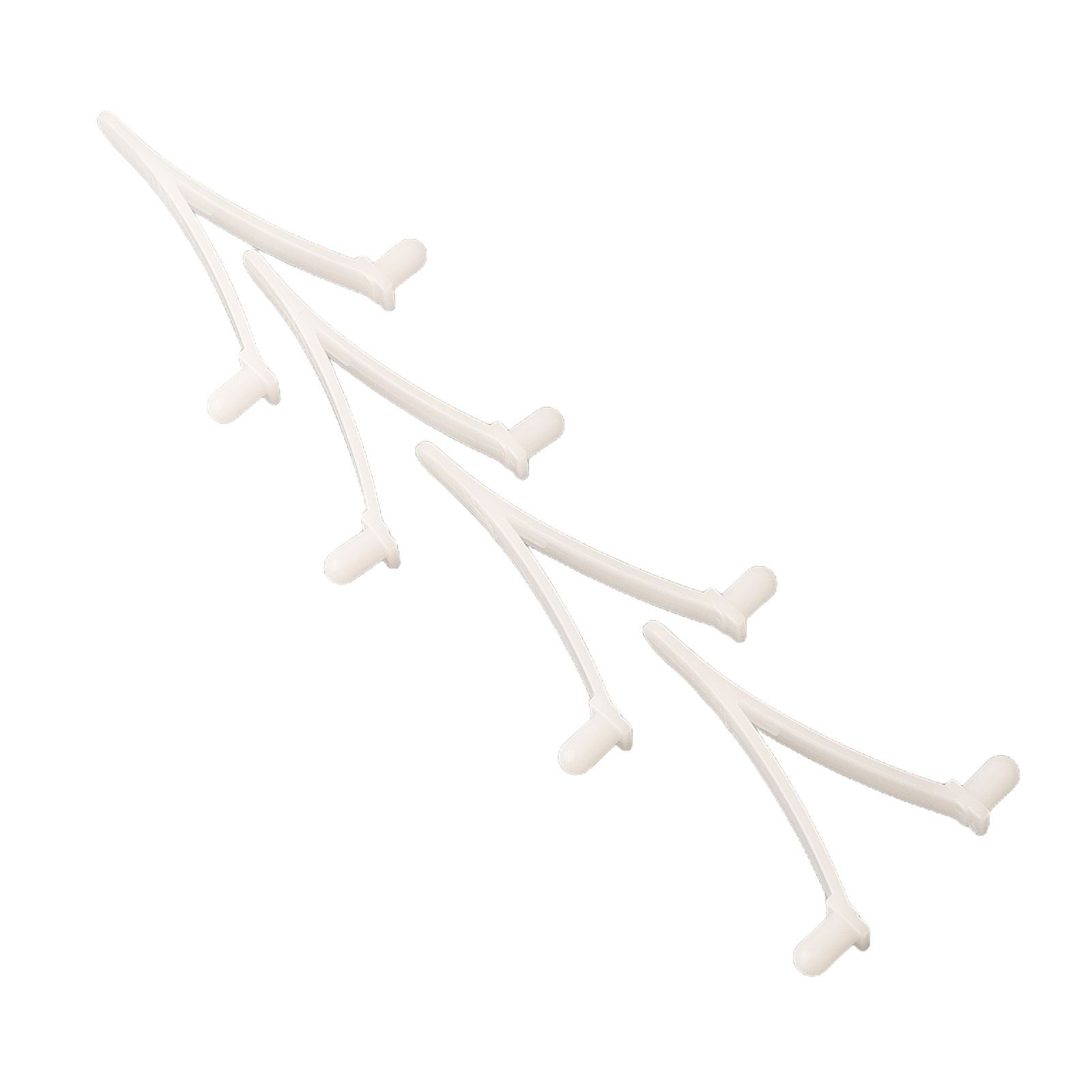 4 Pcs V-shaped Wishbone Spring Clip For Swimming Pool Telescopic Poles Tools