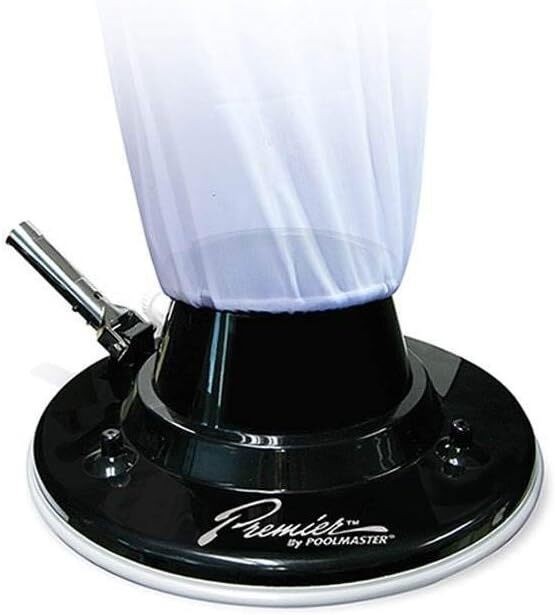Swimming Pool Leaf Vacuum Large 15-inch ABS Body Multi-directional Swivel Wheels