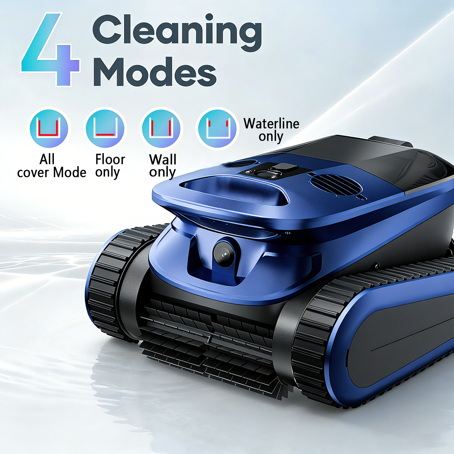 2026 New Robotic Pool Vacuum Cleaner , Cordless Pool Vacuum, App Support