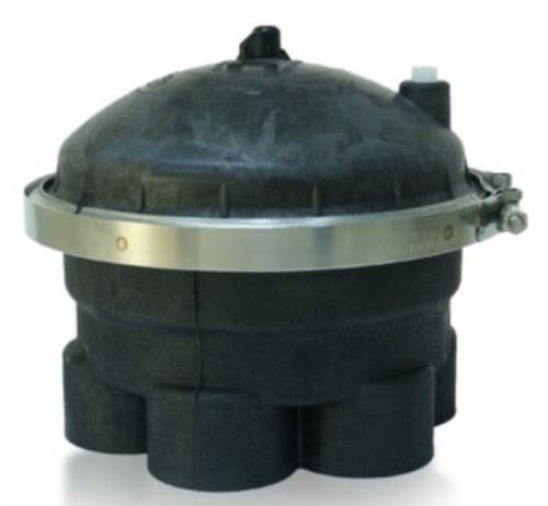 Paramount Complete 6-Port 2&Prime; Water Valve (Black)