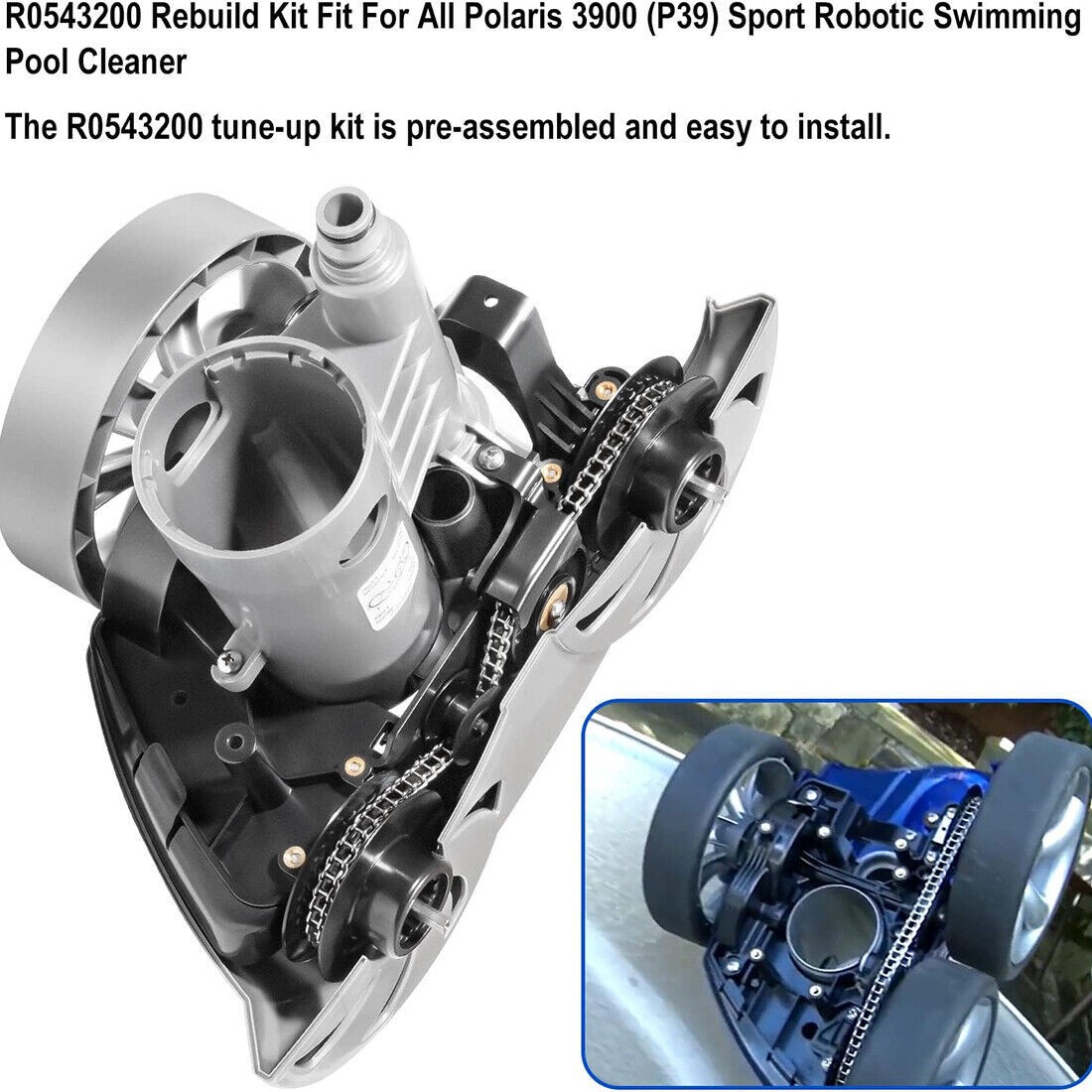 R0543200 For Zodiac Polaris 3900 Sport F6 Cleaner Factory Tune Up Rebuild Kit