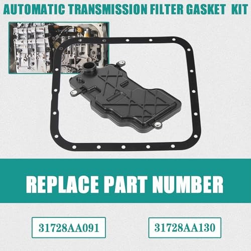 F5AH1 Automatic Transmission Filters Kit Compatible with 2005-2013 Subaru