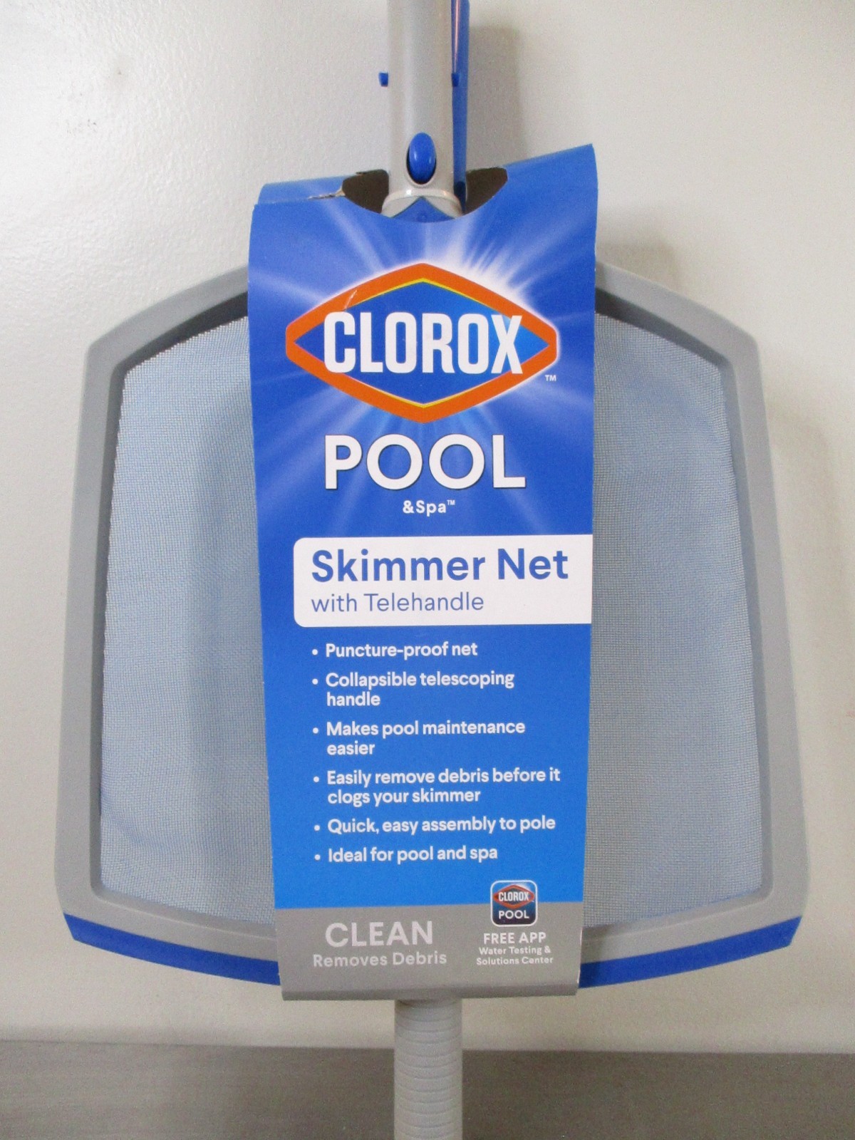 Clorox Pool & Spa Skimmer 4 ft Telescoping Pole for Pools and Spas BRAND NEW