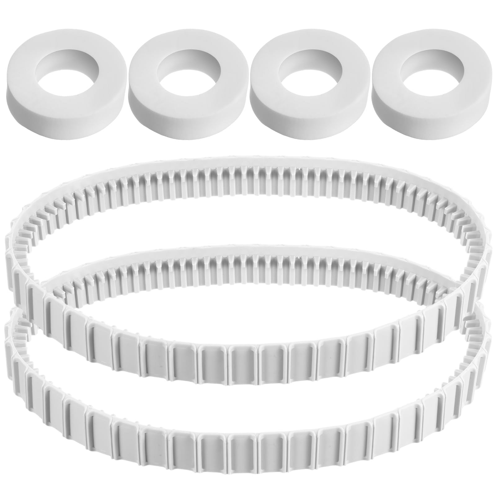 Menkxi 6 Pack Pool Cleaner Accessories Compatible with Maytronics white, gray