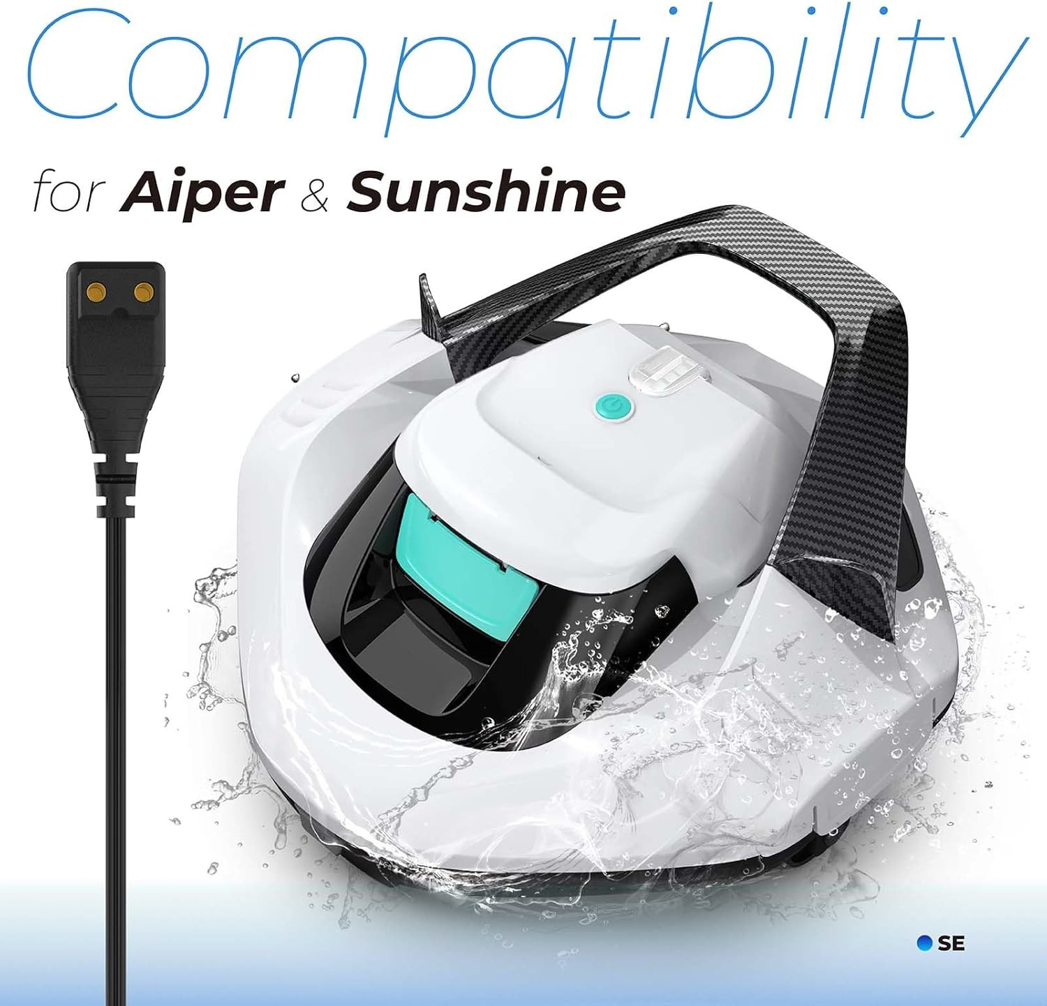 ANTOBLE 12.6V Charger Compatible with Aiper Seagull 1000 600 Smart Pool Cleaner
