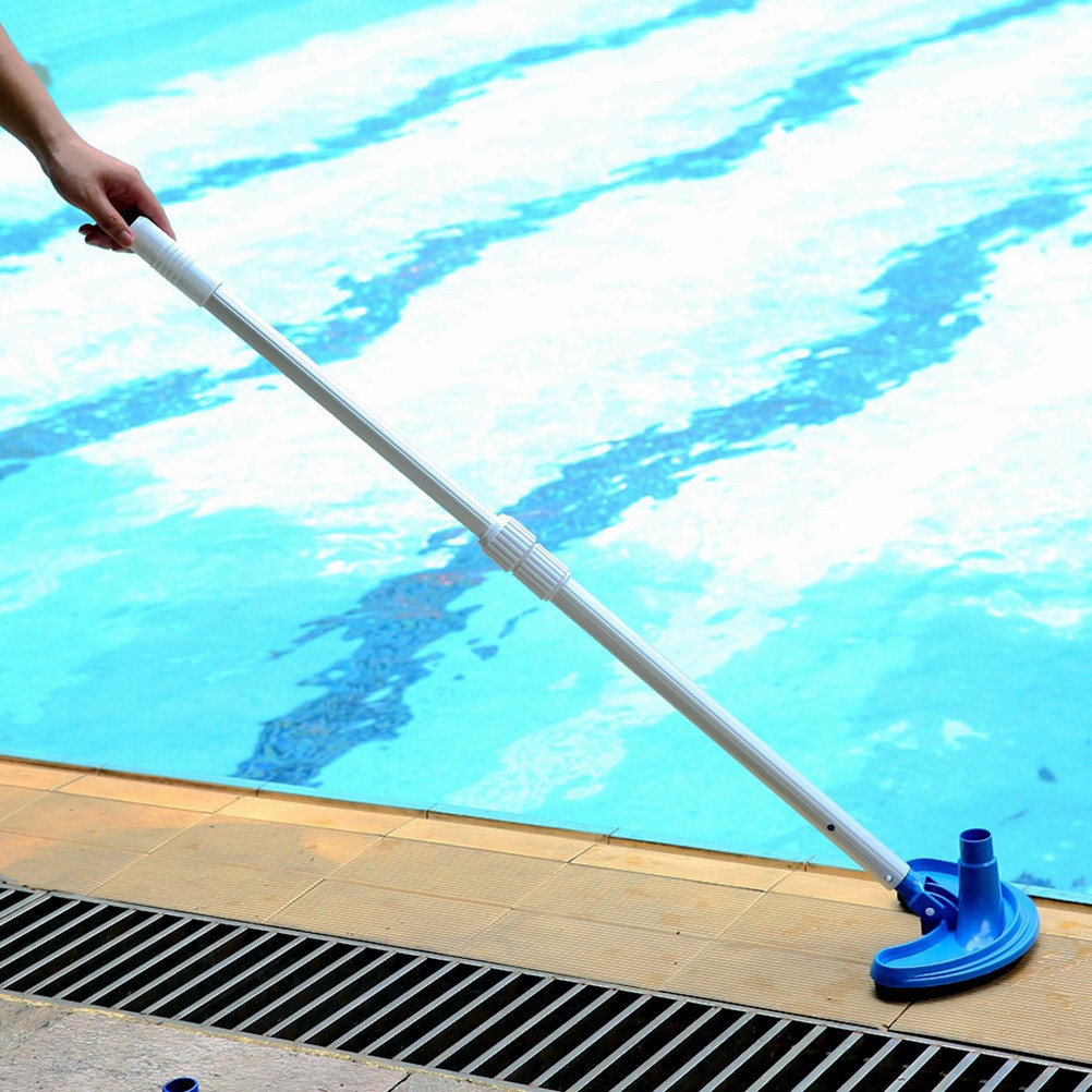Practical Pool Cleaning Head Buckle Useful Cleaning Brush for Home Hotel (Blue)
