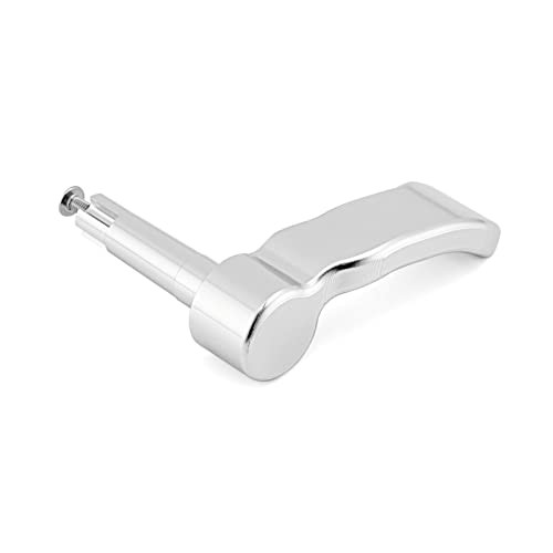 Thumb Throttle Lever Non-Slip Aluminum Replacement Compatible with Silver