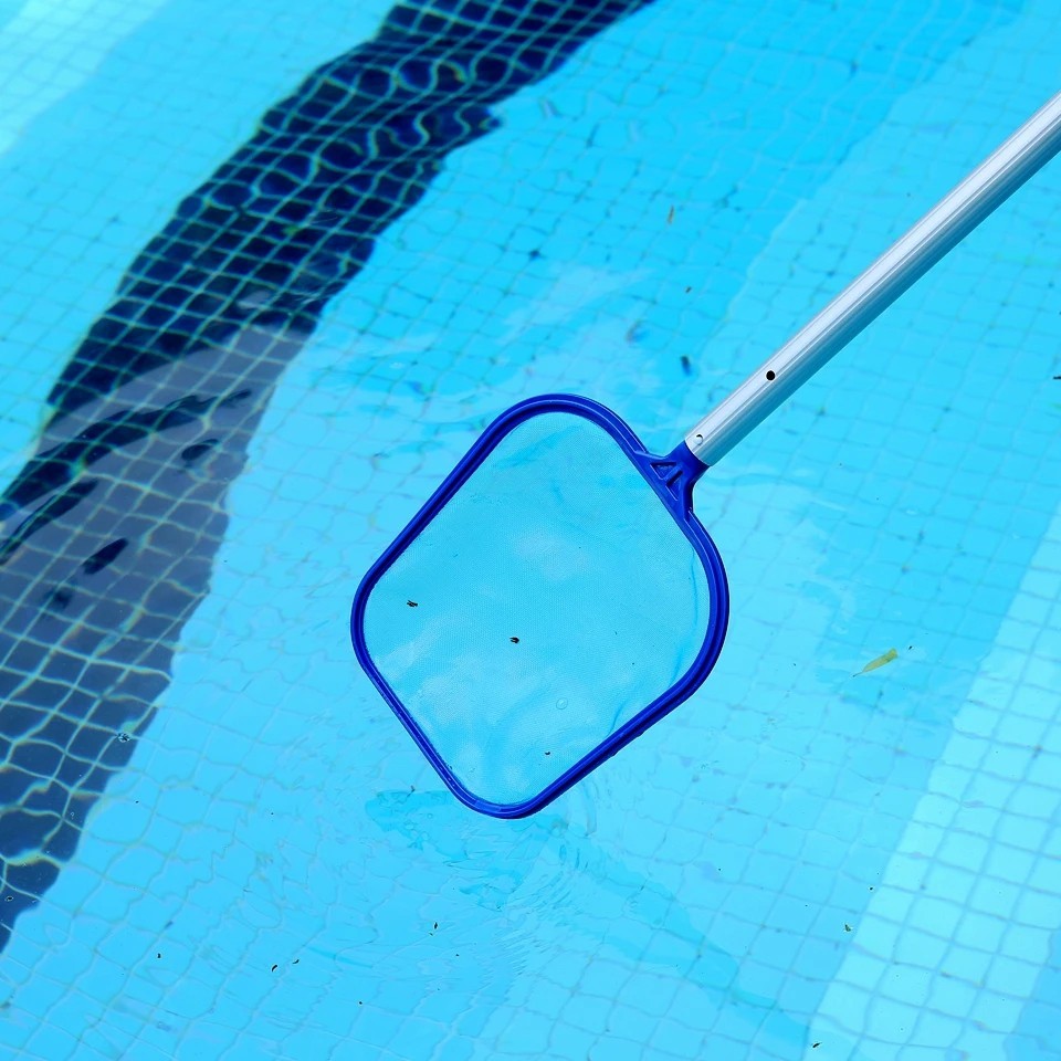 Professional Swimming Pool Leaf Skimmer Net Ultra Fine Mesh Pool Spa Pond Cleane