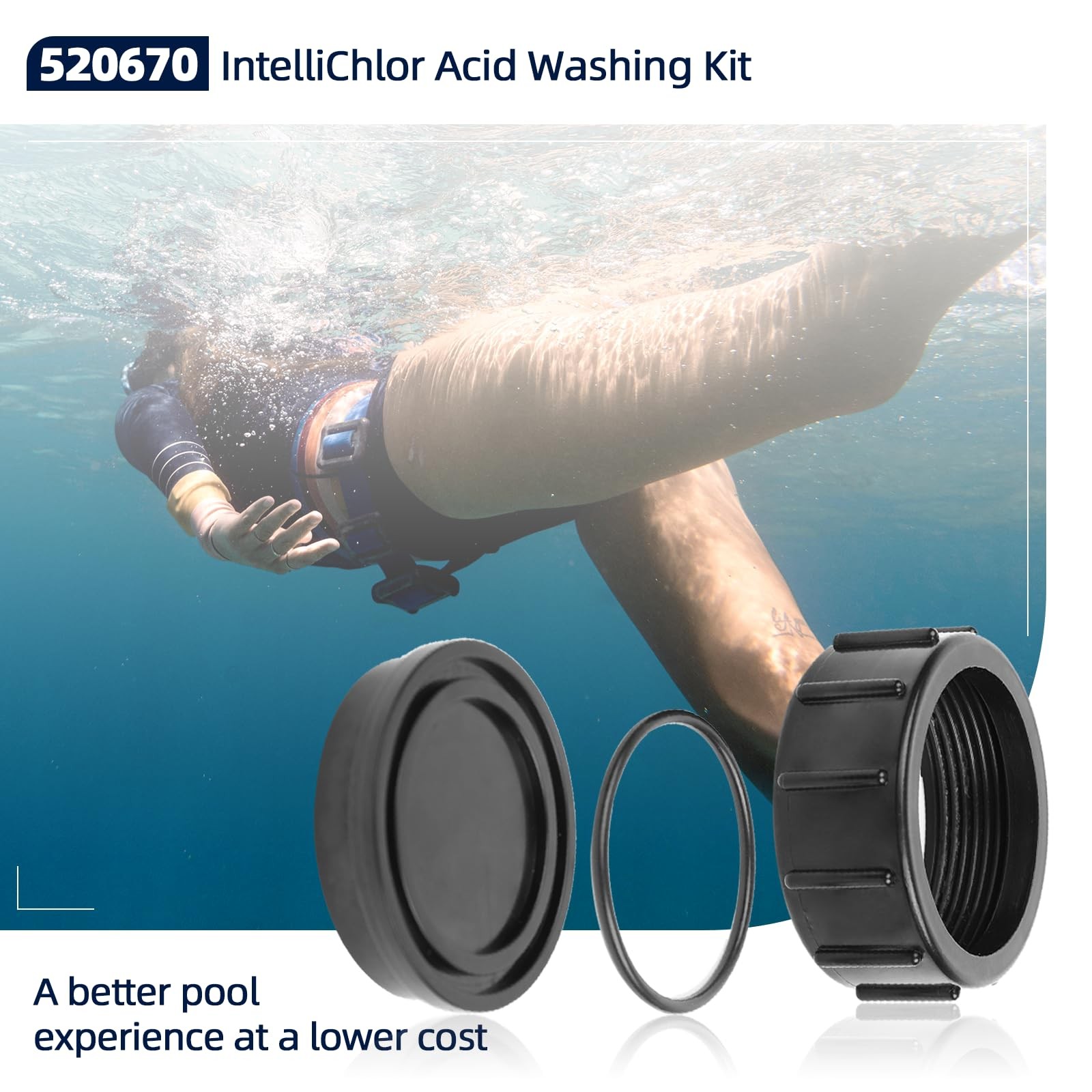 AR-PRO 520670 The Exact Acid Washing Kit Replacement | 1 Count (Pack of 1)