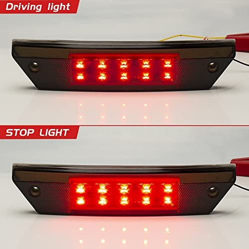 LED Tail Light for Ranger 900 800 700, Rear Taillight 2411099-Smoke2PCS