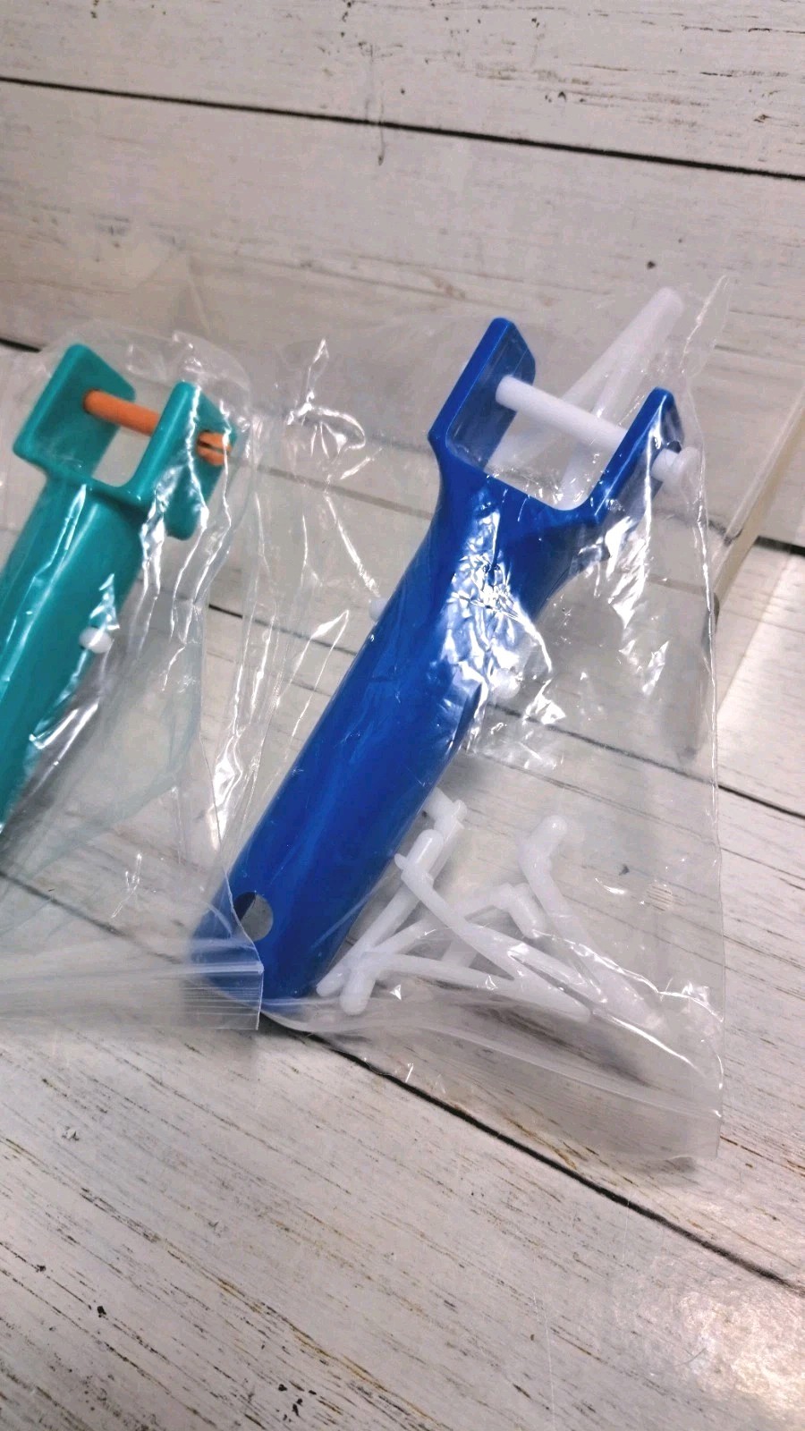 2 PCS Pool Vacuum Head Handle Replacement Kit Blue Pool Vacuum for Head…
