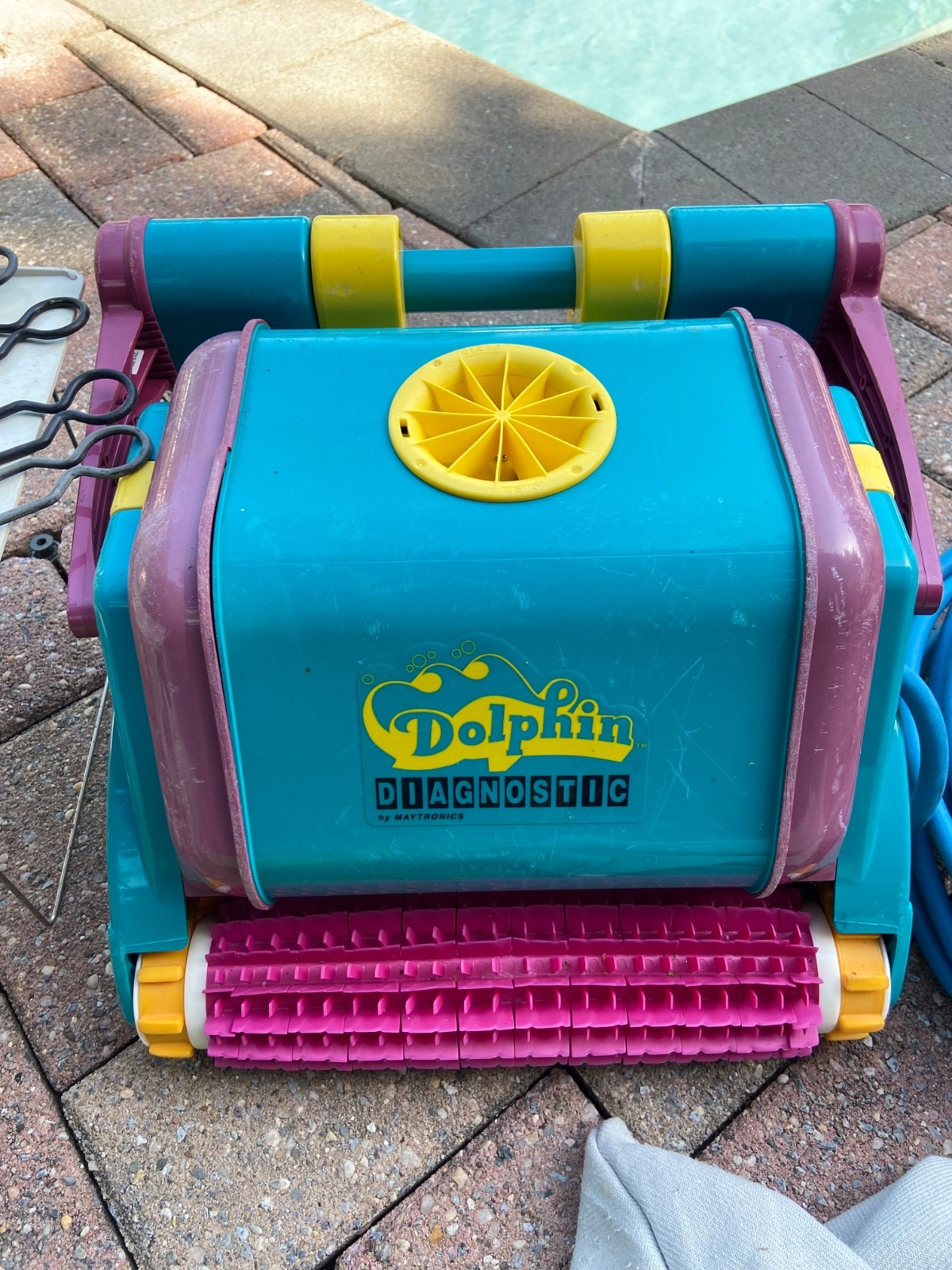 DOLPHIN DIAGNOSTIC MAYTRONICS POOL CLEANER FOR PARTS OR REPAIR PICK UP ONLY
