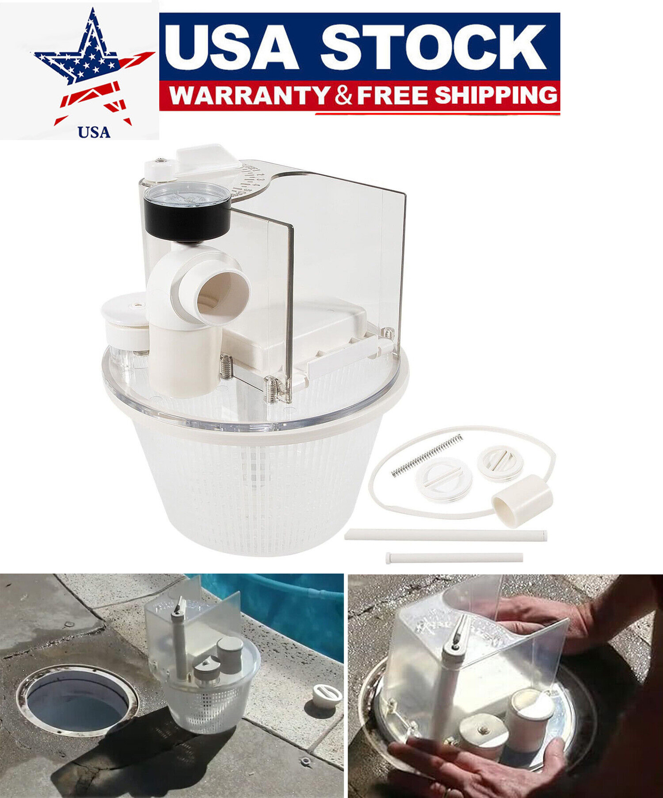 R211100 Vac-Mate Pool Cleaner Dispenser Box Fits for Certikin,Filtrite, PoolRite