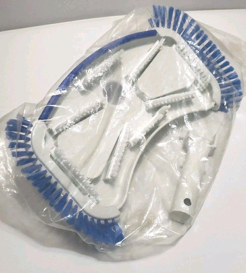 Large 14 Inch Weighted ABS Vacuum Head for Swimming Pools with Side Brushes