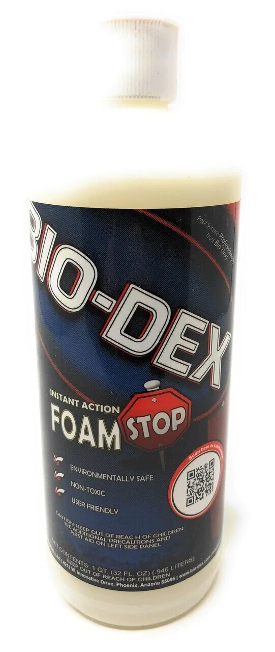 Bio-Dex Laboratories Spa Foam Stop (32 Oz.)