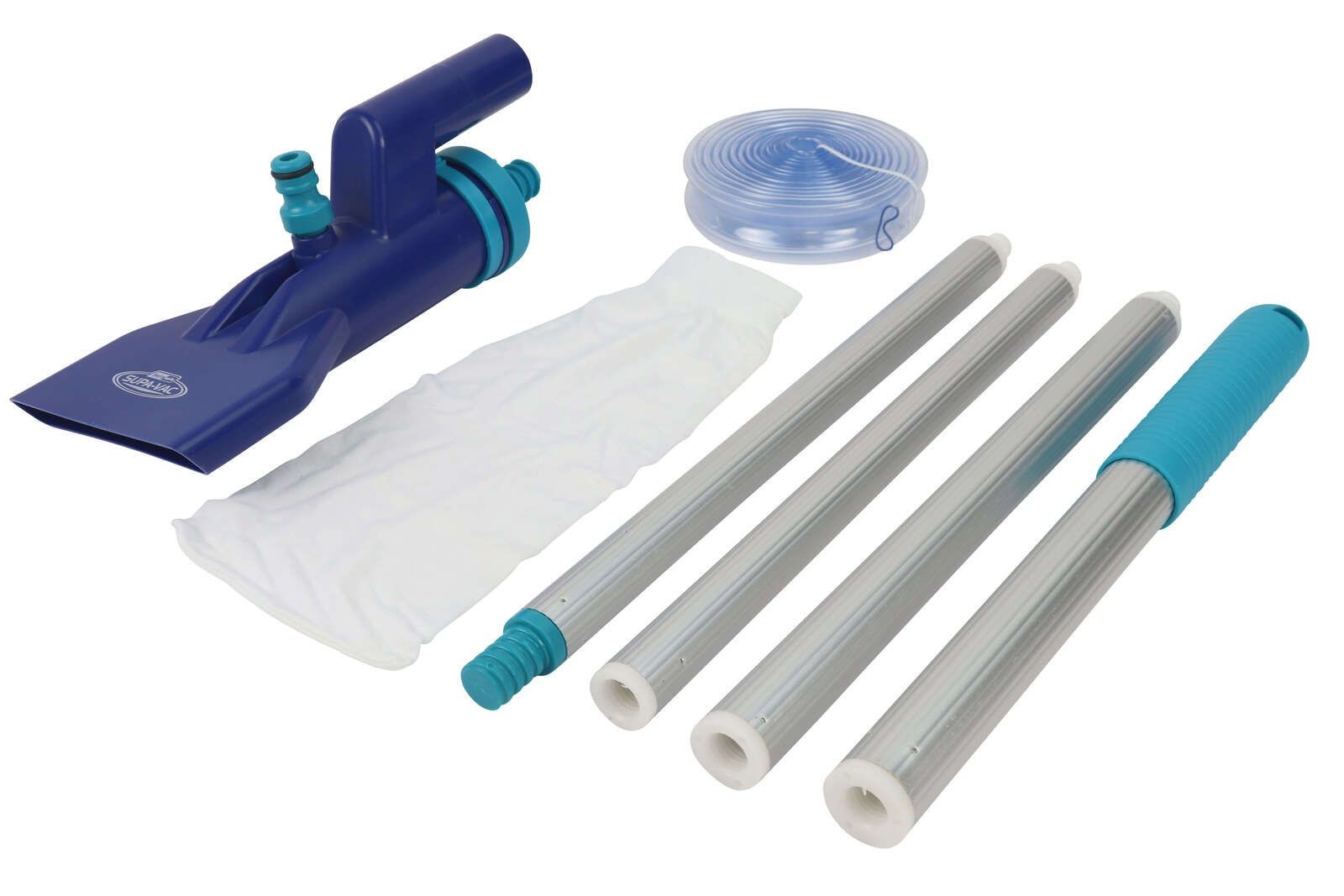 Supa Vac / SupaVac Spa Vacuum Pool Or Pond Cleaner kit With Telescopic Pole