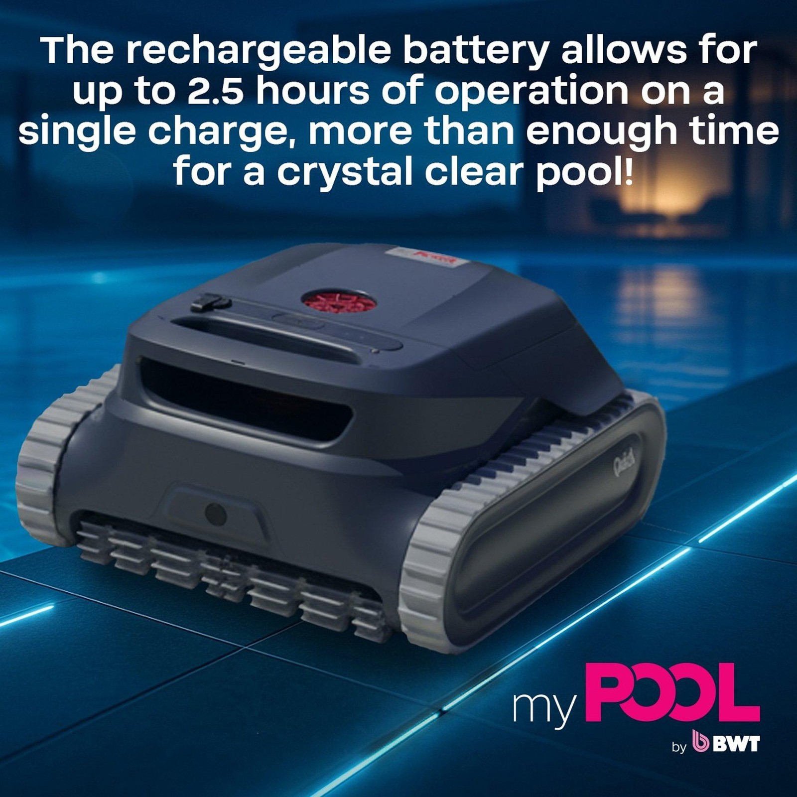 BWT MyPool Quick Robotic Pool Cleaner 10-0103230