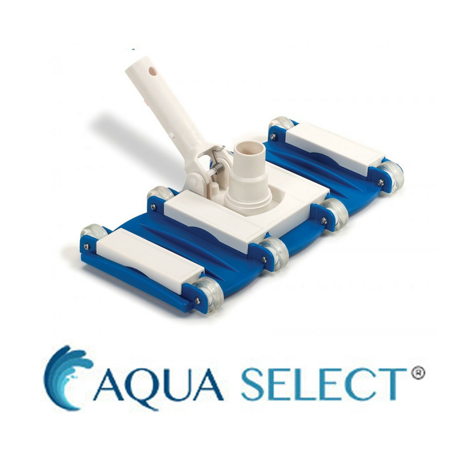 Aqua Select Flex Vac FLX700 Swimming Pool Vacuum Head for Concrete Pools