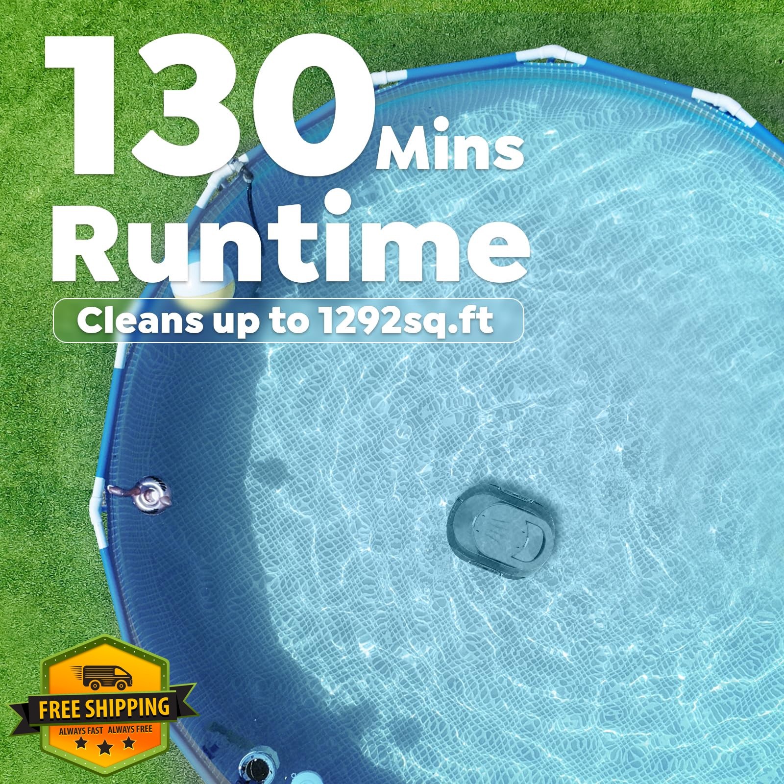 BRINBO S1 Pro Robotic Pool Cleaner Graphite Gray