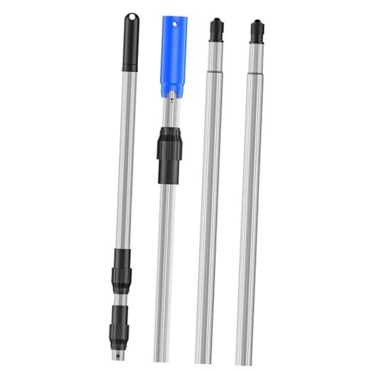 TOPDING & HZ Professional15.2 Foot Pool Pole Telescoping Swimming Pool 15.2ft