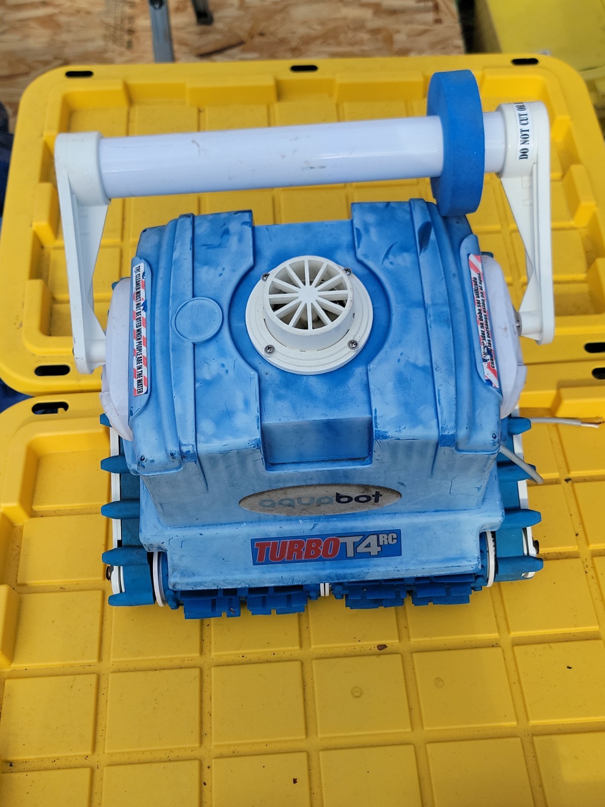 Aquabot Turbo T4RC pool robot For Parts!!!!!