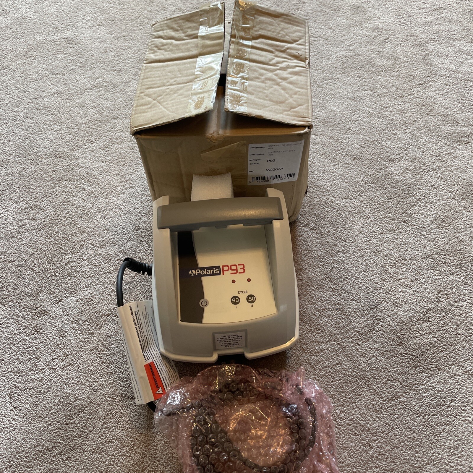 Polaris Zodiac R0543500 Control Unit Complete for Polaris P93 Robotic Cleaner