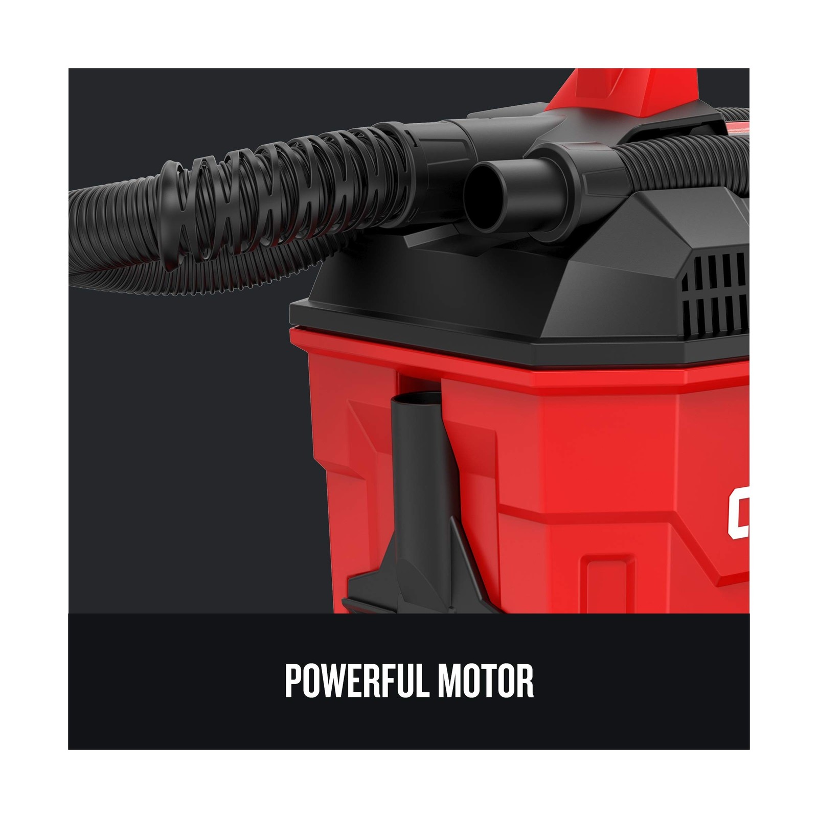 CRAFTSMAN V20 Cordless Vacuum Cleaner, Shop Vac Wet/Dry, 2 Gallon, 7ft Hose, …
