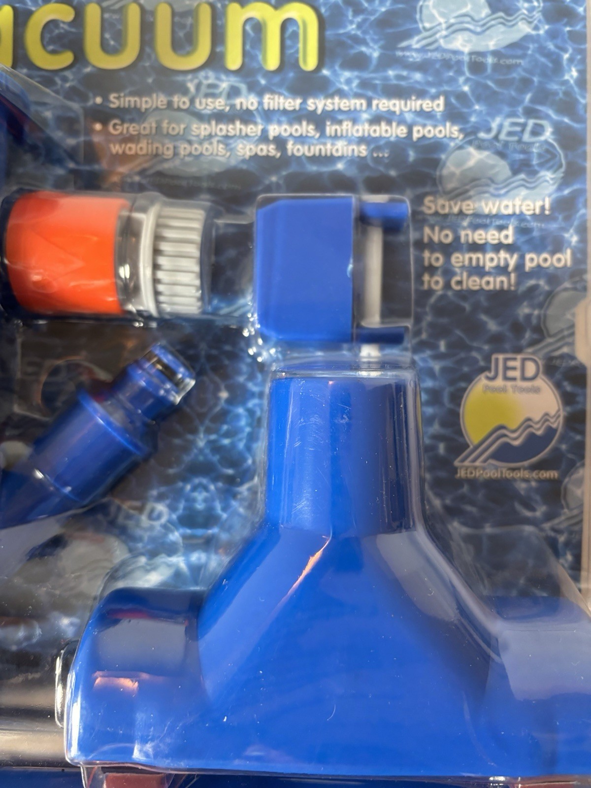 NEW Splashes Pool & Spa Vacuum by JED Pool Tools
