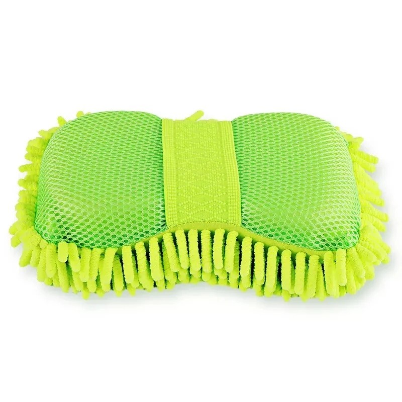 Microfiber Car Washer Sponge Cleaning Car Care Detailing Brushes Washing Towel