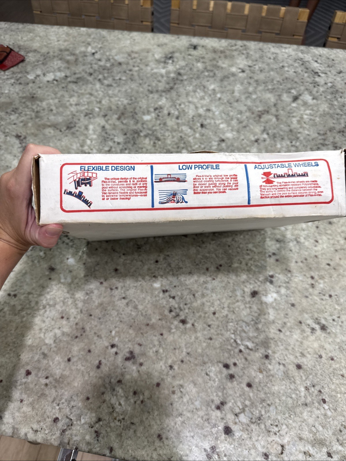 Original 1960s Flex-A-Vac Pool Cleaner Vacuum Head 60s American products