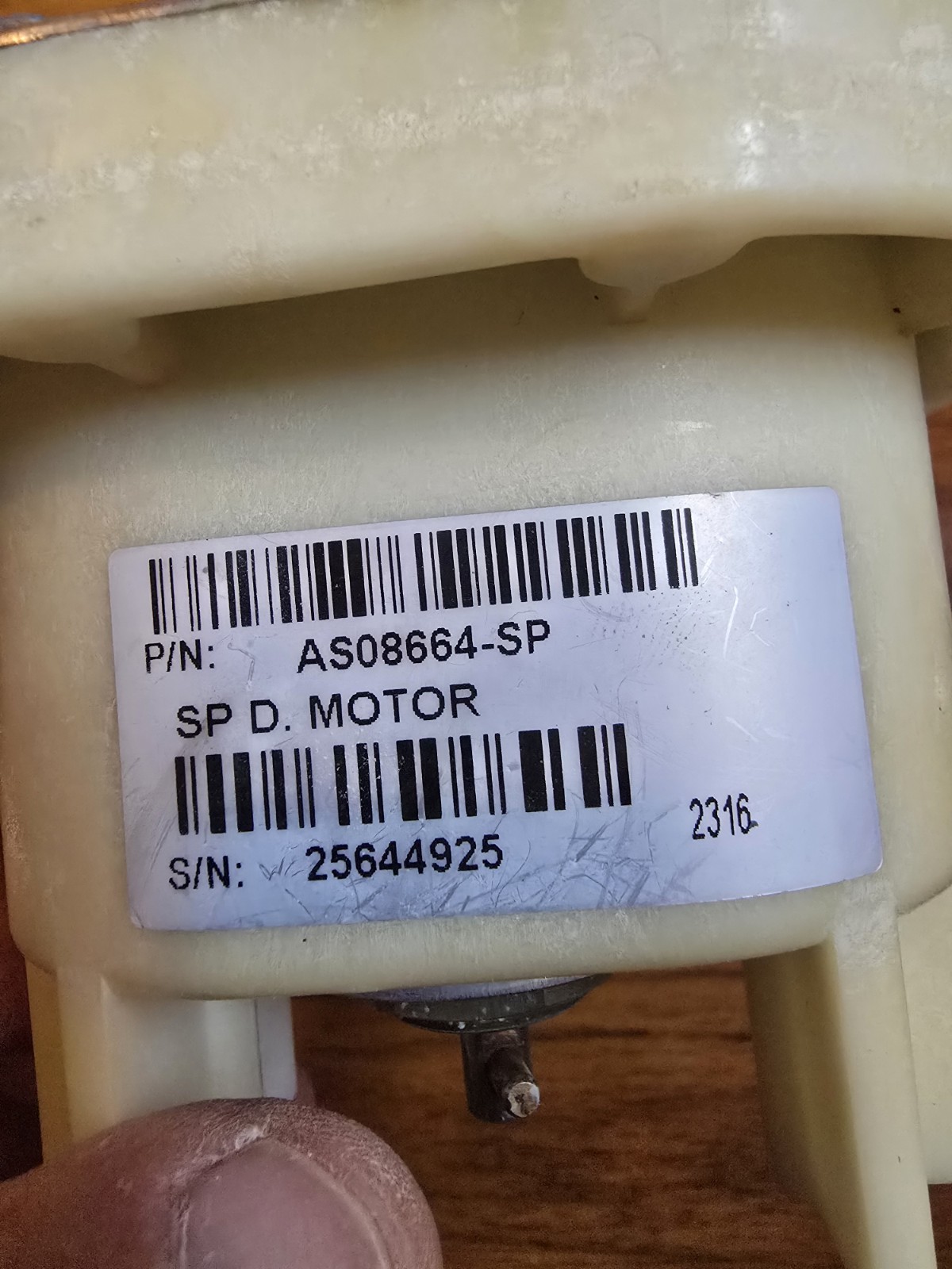AQUABOT BRAVO AQUA CLEAN DRIVE MOTOR AS08664 FREE SHIPPING 🚢
