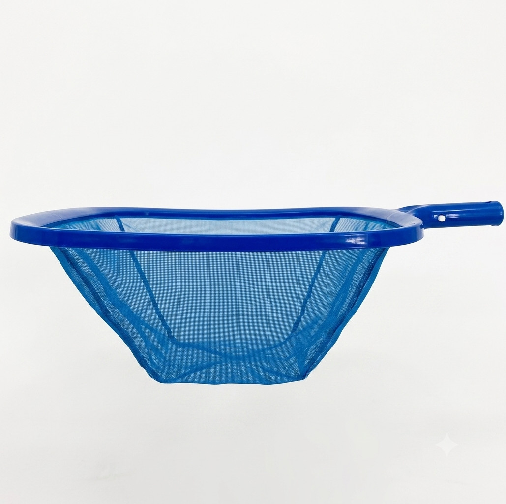 Pool Skimmer Net Leaf Debris Catcher Cleaner Flat Mesh Swimming Pool Tool