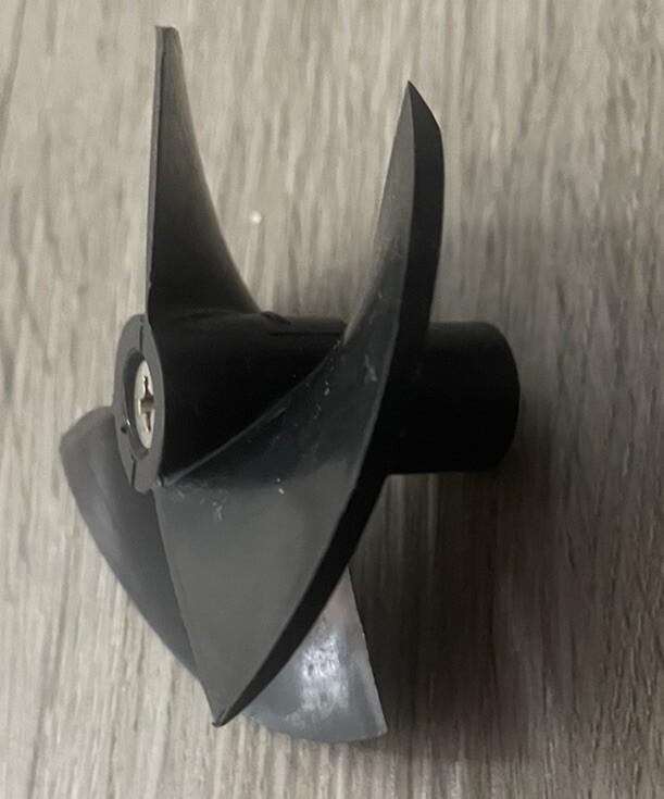USED GOOD Maytronics 9995266-R1 Dolphin Impeller with Screw Black