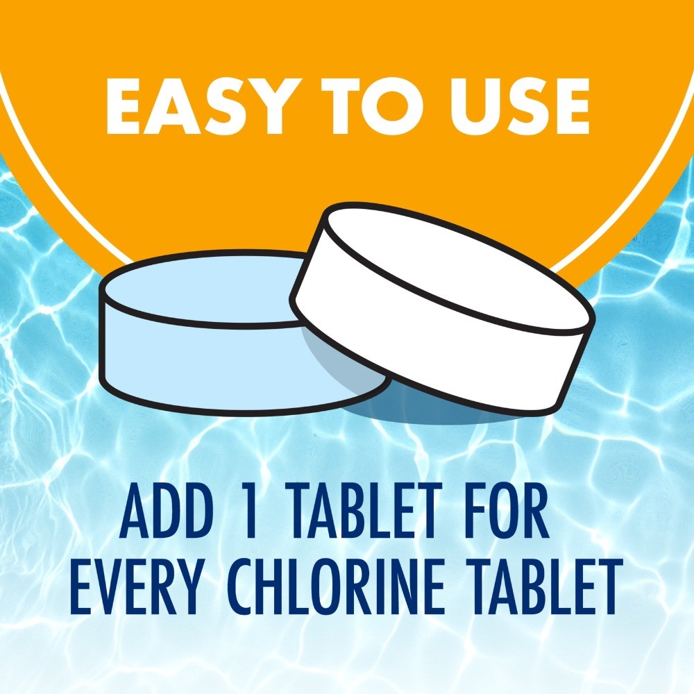 Swimming Pool Maintenance Tablets, 1 Pack, 24 Count